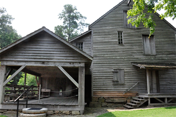 The restored 18th century Yates Mill
